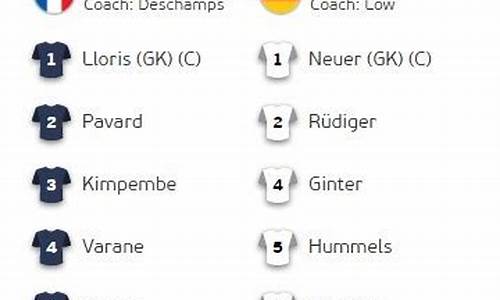 法国vs德国谁主场-法国vs德国大名单